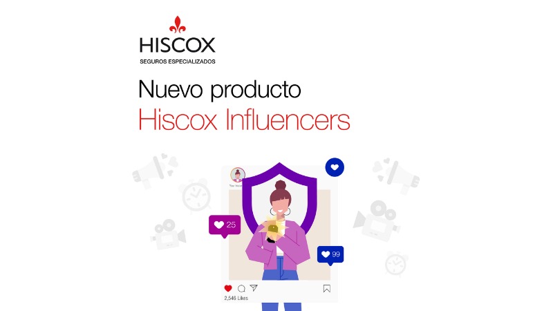 Hiscox launches the first insurance for influencers in the Spanish market