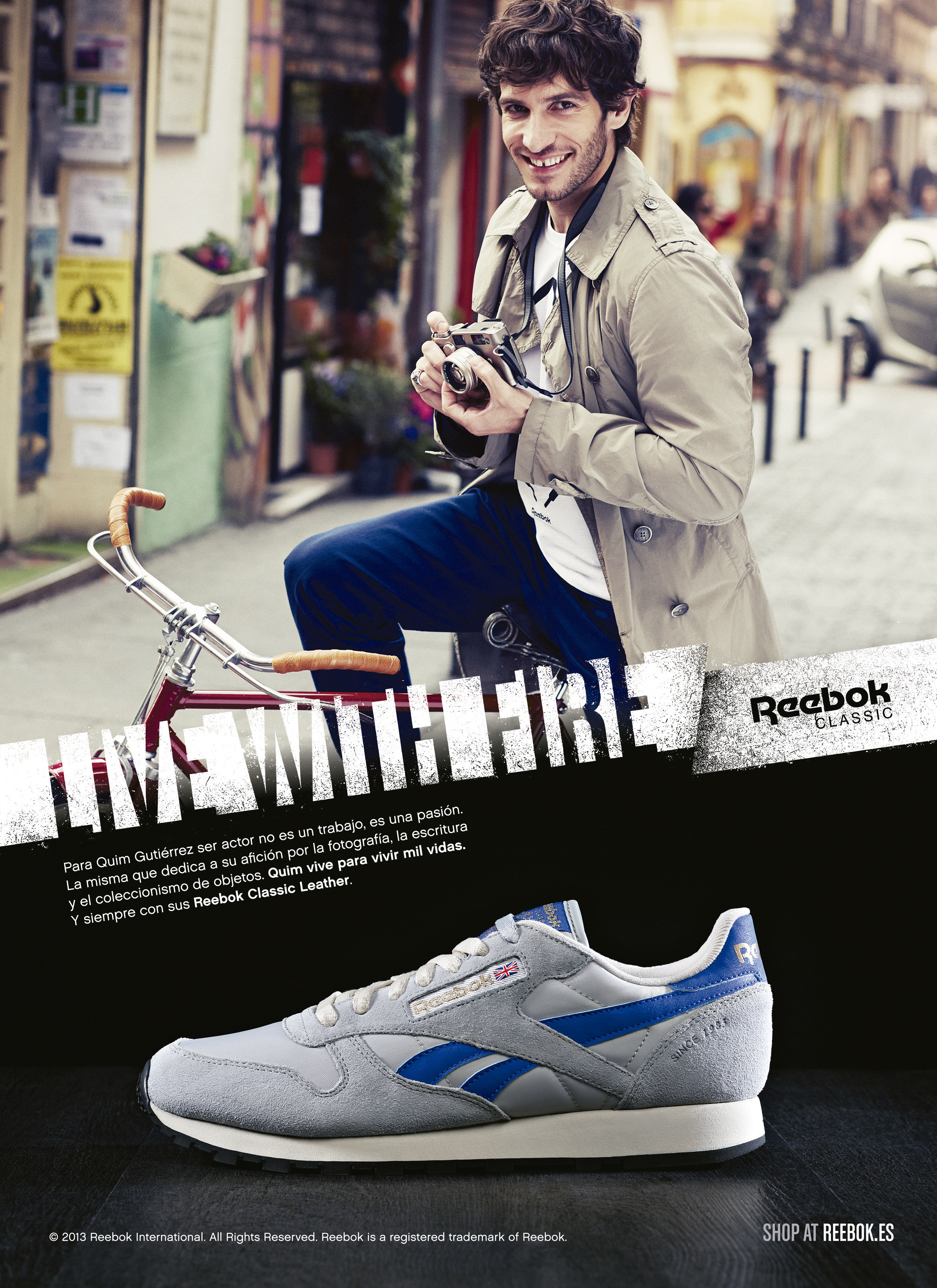 constructor Enriquecer fax Live With Fire”, nueva campaña de Reebok