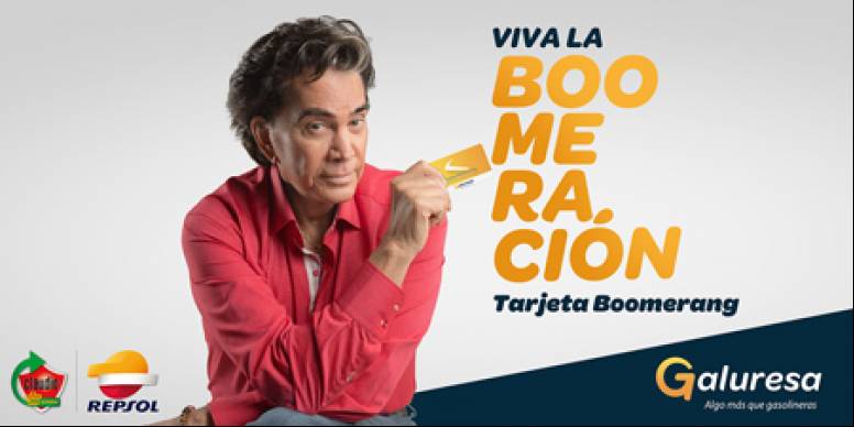 Ordenador portátil sombra Mula El Puma' protagoniza una campaña de Galuresa promocionando la tarjeta ' Boomerang'